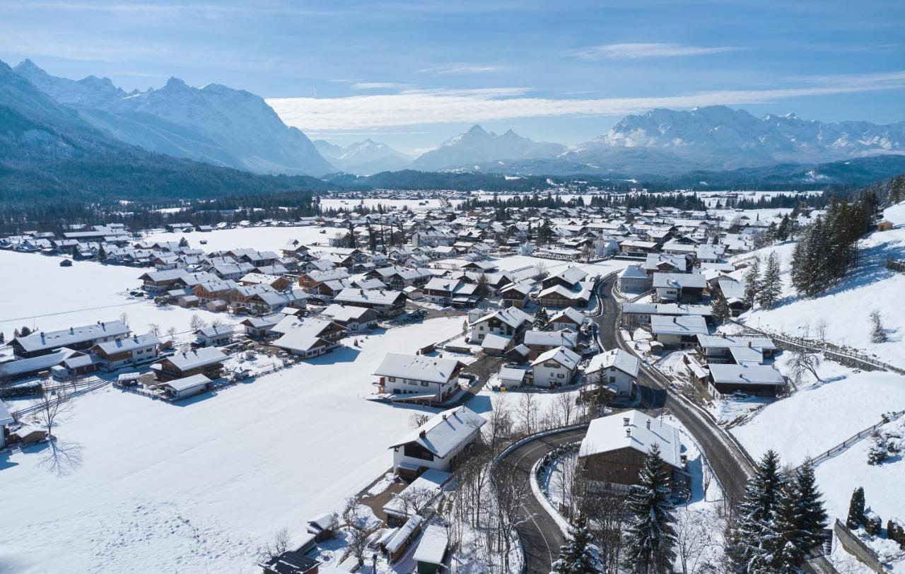 Achners Chalet Am Forsthaus Wallgau Exterior foto