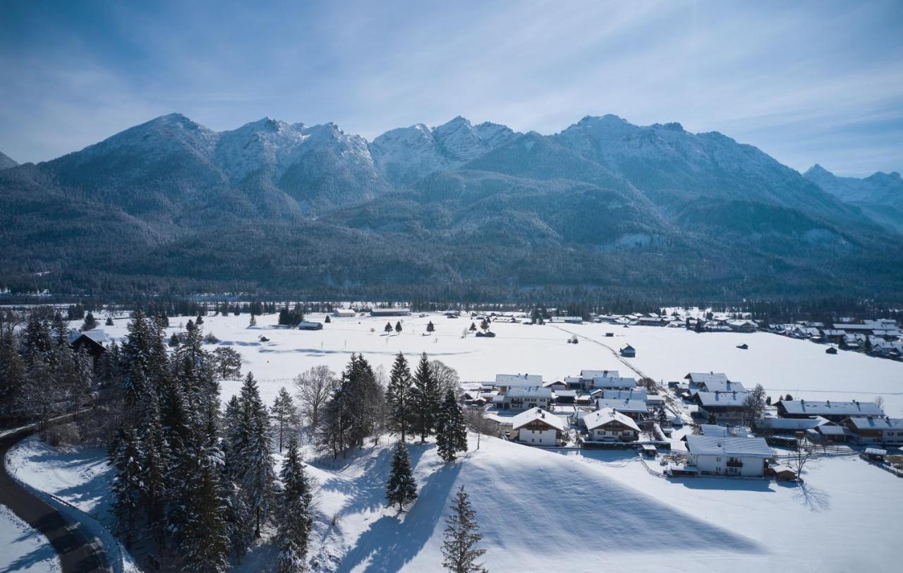 Achners Chalet Am Forsthaus Wallgau Exterior foto